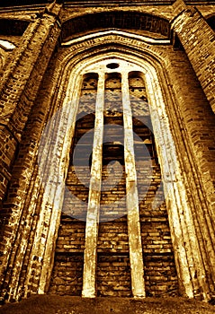 Old church window