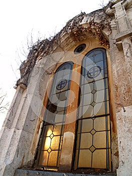 Old church window