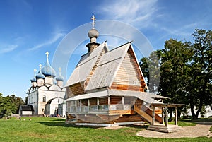 Old churches in Suzdal (Russia)