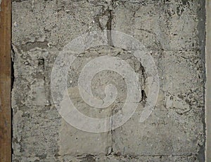 Old cinder block wall texture
