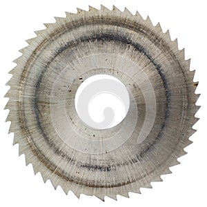 Old circular saw blade