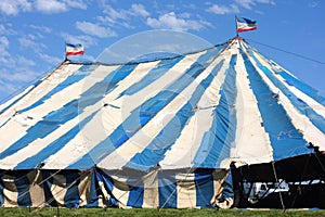 Old Circus Tent