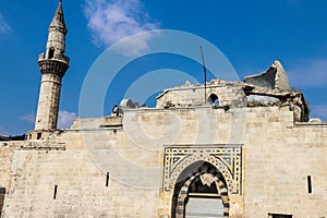 Old city of Aleppo in Syria after ISIS was defeated