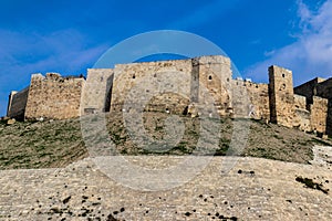 Old city of Aleppo in Syria after ISIS was defeated