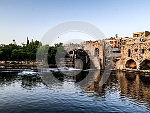 Old city of Aleppo in Syria after ISIS was defeated