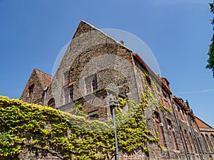 The old city of Bruges in Belgium