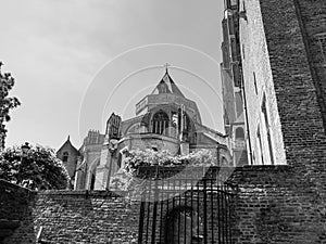 The old city of Bruges in Belgium