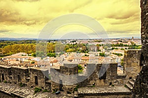 Old city Carcassone photo