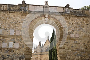 Old city gate in Antequera