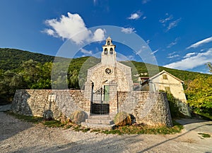 Old city of Gornja Lastva near Tivat, Montenegro
