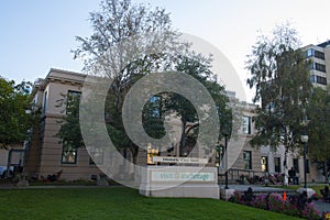 Old City Hall in downtown Anchorage, Alaska, AK, USA