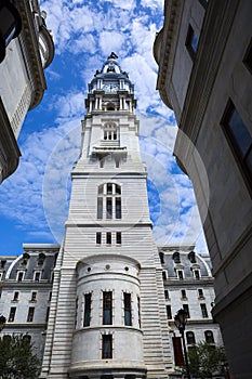 Old City Hall in the historic district of Philadelphia