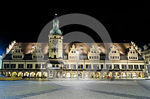 Old city hall in Leipzig