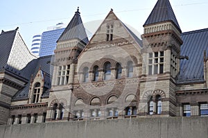 Old City Hall from Phillips Nathan Square of Toronto in Ontario Province Canada