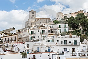 Old city of Ibiza - Eivissa. Spain, Balearic islands photo