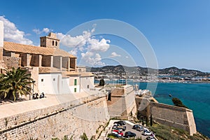 Old city of Ibiza - Eivissa. Spain photo