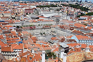 Viejo la ciudad de Lisboa 