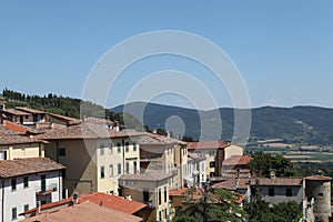 Old city perugia photo