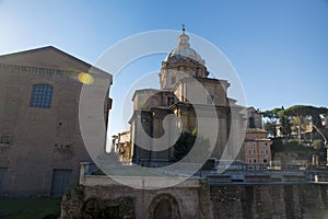 Old city of Rome, Italy