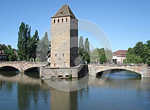 Old city of Strasbourg, France