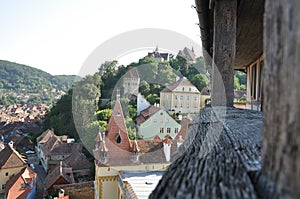 Old city top view