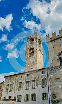 Old City Tower Of Bergamo
