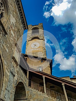 Old City Tower Of Bergamo