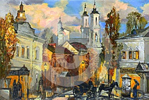 The old city of Vitebsk