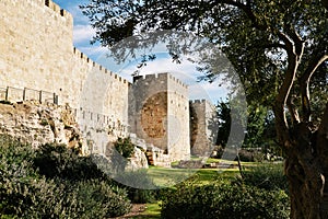 Old City Wall of Jerusalem