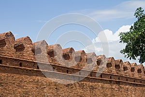 Old city wall of nakhon Si Thammarat, Thailand