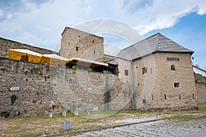Ancient defensive wall of the olf town of Levoca, Slovakia