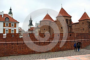 The old city of Warsaw