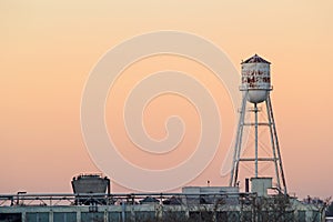 Old city water tower