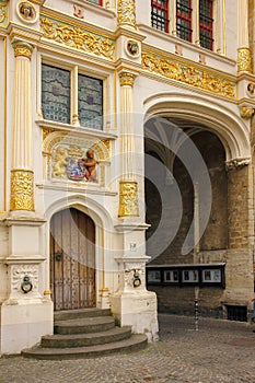 The Old Civil Registry. Bruges. Belgium