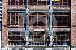 Old classic converted warehouse in Neustadt, Hamburg, Germany