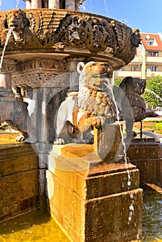 Old classic fountain