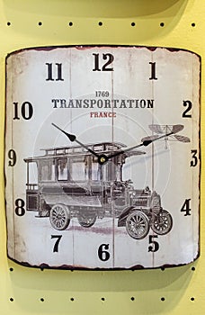 Old Classic Retro Wall Clock