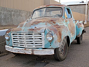 Old classic vintage truck in Arizona, USA