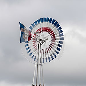 Old classic windmill vane
