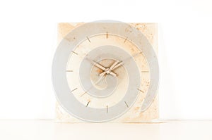 Old clock dial