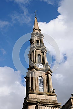 Old clock in greenock