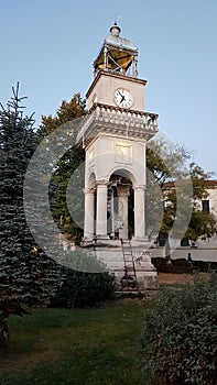 Old clock in Ioannina city epirus greece