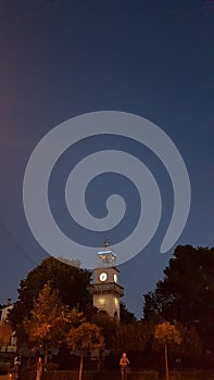 Old clock in Ioannina city epirus greece