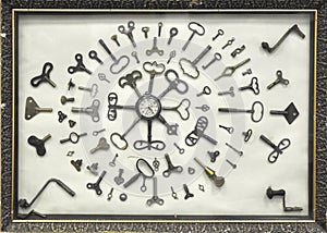 Old clock keys