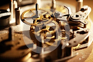 Old Clock Mechanism