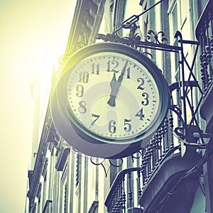 Old clock photo