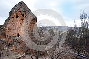 Old cloister in cappadokia