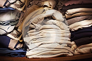 Old Clothes in Closet