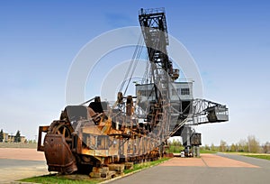 An old coal digger