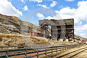 Old coal mine